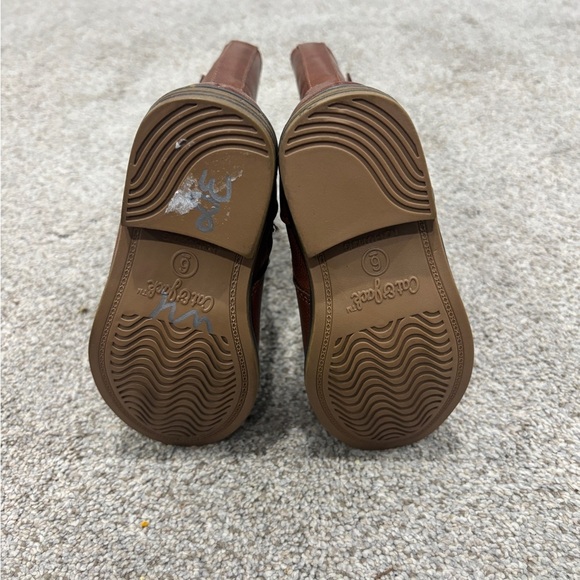 NWOT Cat & Jack toddler girl 6C Evelyn tall boot in cognac - Picture 2 of 2